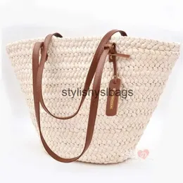 Shoulder Bags Corn Husk Weave One Shoulder Str Bag Women's Bag Braided Bag One Shoulder Beach Bag Handheldstylishyslbags