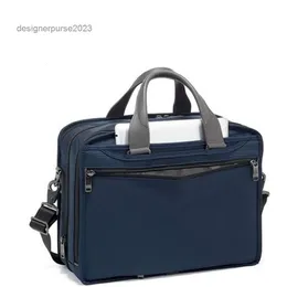 Quality Backpack Designer Business High Tumiis Buchbagsbeutel 2024 Herren Handpacks Alpha 3 Erweiterbarer Laptop Aktentasche eine Schulterhandtasche 2603141