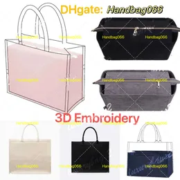 Luksusowe projektanci TOTE Bag Duże tory 3D Haftowe torby haftowe Trójwymiarowe TIGER CZETER TORDBAG 26CM 36CM 41CM Luksusowe torebki na zakupy torebki na zakupy marki torebki