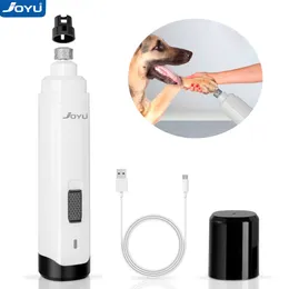 Joyu Dog Nail Grinder 전기 충전식 애완 동물 네일 클리퍼 USB 충전 저음 애완 동물 고양이 발톱 손톱 손질