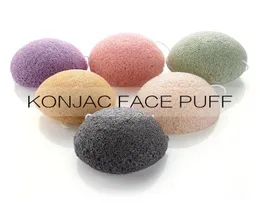 Konjac yüz puf yüz temizlik yıkama sünger Konjac eksfoliator temizleme sünger yüz bakım makyaj araçları hha3021398959