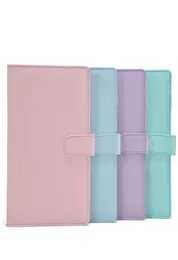 A6 PU Leather Notebook Binder Bundle 6 Ring Binder Solid Color Planner Office School Supplies A115288441