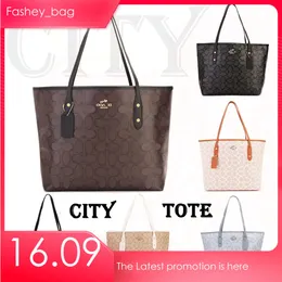 The Tote City Bolsas de ombro Bolsas de ombro com letras florais de grande capacidade Bolsas de moda feminina Bolsa de compras multifuncional Classic Top s