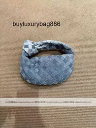 Itália Jodie Hangbag Bottegaa 22 Novo Blue Imitation Leather mini Jodie Wrist