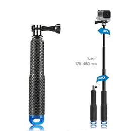 Monopods Guzcadun Selfie Stick Tripod Alüminyum Uzatılabilir Fotoğraf Çerçevesi Kutupu Teleskopik Handheld Monopod GOPRO XIAOMI YI ENEK H9R