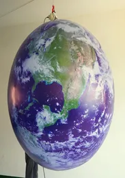 Balão de lua inflável gigante de 2m de diâmetro, planetas infláveis de alta qualidade para o evento de palco de boate, decoração8534634