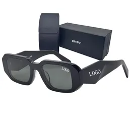 17 Luxus-Designer-Sonnenbrillen für Damen und Herren, berühmte Marken, UV400-Schutzlinse, OEM-ODM, individuelles Logo-Schneiden, rechteckige Plankenrahmen von hoher Qualität mit Originaletui
