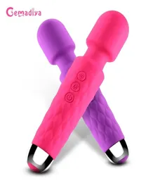 AV Wand Dildo Vibrater Stimulator gspot żeńskie zabawki dla dorosłych zabawki wibratory erotyczne produkty erotyczne Clit Anal Masturbator Y22190783