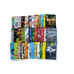 Verpackungsbeutel Rucksack Boyz 3,5 G 36 Designs Essbare Mylar-Trockenkräuterblumen 420 Verpackungsbeutel Geruchssicherer Heißsiegel-Blasenreißverschluss Jlldpr Dh3Cw