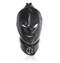 Sty GIMP Máscara completa Harness Hood Zipper Bondage Fetish Roleplay Costume Party R1722511329