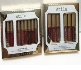 ストックでStila Starstudded Eigh Oll Days Liquid Lipstick Set 8PCS Box Long Lasting Creamy Shimmer Liquid Lipstick Lip GL4624952