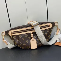 Klassische Gürteltasche M46784, hohe Taille, Hüfttaschen, CrossBody-Bauchtasche aus echtem Leder, luxuriöse Handtasche, Sport-Designer-Damen- und Herren-Clutch-Schultertasche, Gürteltasche