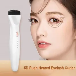 Pincéis 5d push push cylehash cyelash maldador elétrico 3modes cílios de olho de olho de cílios Ferramentas de maquiagem duradouras, visualizador quente