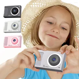 Dijital Kameralar Çocuk Kamera Anti Shake CCD HD 1080P 48MP Çift Lens Kompakt Küçük Destek 32GB Kart Erkek Çocuklar Çocuklar