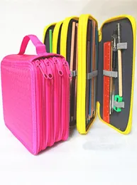 Portable Drawing Sketching Pencils Pen Case Holder Bag For 72Pcs Pencils New Pencil Bags6795470