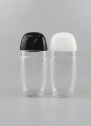 Botella desinfectante para manos de 30 ml, botella con tapa abatible semicircular de plástico PET para niños, botella desinfectante para manos para llevar 5969246