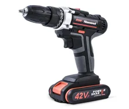 2Speeds Electric Drill Cordless Drickdriver 21V 18V 12Vリチウムバッテリーコードレスドリルミニドリルコードレスドライバー電源ツール7263704