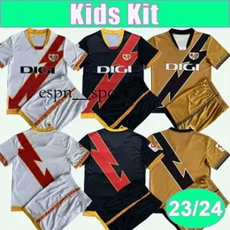 espnsport 23 24 Rayo Vallecano Kinder-Fußballtrikot ISI FALCAO BEBE CHAVARRIA ARIDANE JOSE POZO OSCAR TREJO Home Away 3rd Fußballtrikot