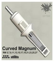 BIGWASP Standard Tattoo Needle Cartridges Curved Round Magnums 579111315171921232527RM CX2008085398007