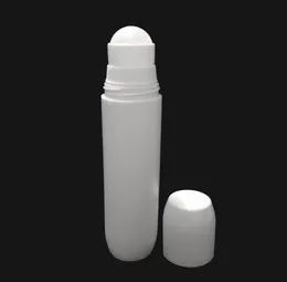 100ml garrafas de rolo de plástico branco garrafas de desodorante 34 onças rolo recarregável vazio branco em garrafas para óleos essenciais perfume cos2473138