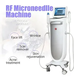 Klinikanvändning 2 in1 fraktionerad RF Micro-Needle Machine Pigment Scar Acne Wrinkle Stretch Removal RF Microneedling Face Lyfting Skin Rejuvenation Beauty Machine