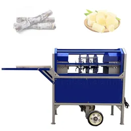 Commerical Automatic Electric Sugar Cane Peeler Equipment Sugarcane Peeling Machine