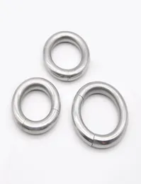 Magnetic cock ring stainless steel ball stretcher scrotum ring metal penis ring sex toy for men cockring ballstretcher weights Y188425332