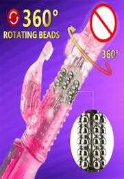 G Spot Dildo Rabbit Masturbator Sex Toy for Women Clitoris Double Vibrator 10 Hastigheter Vagina Vibration Y2004214878102