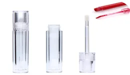 DIY Lip Gloss Tubes Bottle فارغة 78 مل من زجاجات الشفاه الجولة الشفافة مع العصا فارغة Clear2333633