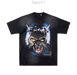 2024 Fashion Mens T Shirts Men t-shirts Women 50 Styles Color Hellstar Studios Moon Wolf Head Tee Print Men Casual Short Sleeve Street Rap Top BV5L BV5L