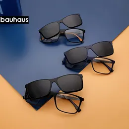 RS004 맞춤형 남성 여성 광학 자기 선글라스 클립 자석에 태양 안경 프레임 Y240109