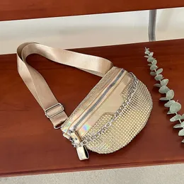 Diamentowa skórzana torba żeńska moda moda Fanny Pack Pack Designerka Kobieta na ramię Crossbody Torby piersi