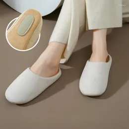 スリッパソフトミュート女性ホームコットン靴