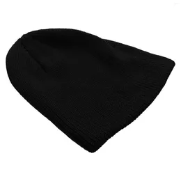 Berets chapéus para homens boné de lã inverno outono ao ar livre moda tricô de malha linda senhorita