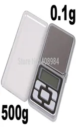 Sälj Mini 500G01G Digital Display Pocket Digital Scale Jewet Weight Balance6706948