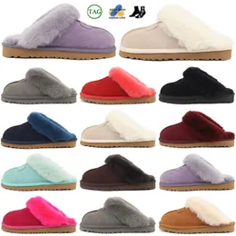 Australia Designer Boots Luxury Tazz Slipper Men kobiety Snow Mini Kids Krótka kaczka skórzana zimowa platforma Buto Bieże szare czarne białe buty