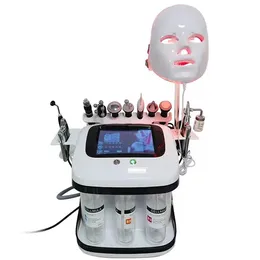 11 w 1 przenośny RF Bio tlen hydra Dermabrazion Machine H2O2 Wodorowy tlen sprayowy Salon Salon Maszyny twarzy