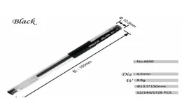 Canetas esferográficas 6600es Gel Pen Escritório Assinatura 05mm Esferográfica Material de Escritório Ferramentas de Escrita Estudante wmtUzX bdenet4360455