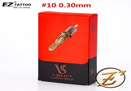 EZ VSelect Tattoo Cartridge Needles 10 030mm Bugpin Curved Magnum Round Magnum Discipable Tattoo Needle Supplies 20pcsbox 21039248590