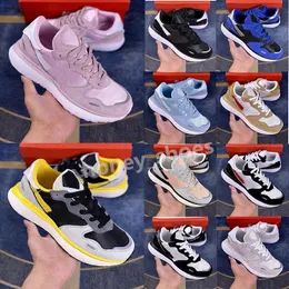 Phoenix Waffle Erkek Kadın Koşu Ayakkabı Tasarımcı Sneaker Antrasit Duman Gri Yelken Siyah Hafif Kemik Sağlam Turuncu Pembe Bej Kahverengi Erkek Eğitmenler Spor Spor ayakkabıları H10