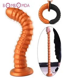 Super Soft Big Dildo Butt Plug Men Prostate Massager Huge Screw Vagina Anal Dildo With Suction Cup Adult Sex Toys For Women Men Y23716130