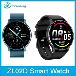 Часы ZL02D Смарт-часы Сердечный ритм Артериальное давление Мониторинг кислорода в крови Шагомер IP67 Водонепроницаемый умный браслет для Xiaomi