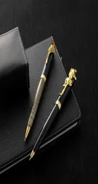 Luxury Metal Cheetah Eagle Ballpoint Pennor For Business Eenvoudige Examen Highend Gifts Mass Writing Office Stationery6530470