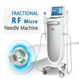 Hög kvalitet 2 in1 fraktionerad RF Micro-Needle Machine Pigment Scar Acne Wrinkle Stretch Removal RF Microneedling Face Lyft Hud Rejuvenation Beauty Machine