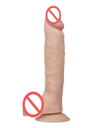 Stimulierender Dildo Sexspielzeug Weibliche Masturbatoren Wasserdichte realistische große Penisdildos mit Saugnapf Sexspielzeug Erwachsene Produkte2922741