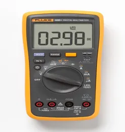 Senaste Fluke 18B Plus AC DC -spänningsström Digital multimeter DMM med LED de 2639069