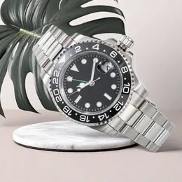 AAA Luksusowy zegarek Mężczyzn Automatyczny zegarek modowy z pudełkiem Montre Homme 40 mm ze stali nierdzewnej niebieski czarny szafir zegarek Super Luminous Montre de Luxe Dhgate Watch