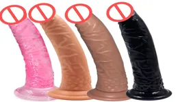 826 Quot prawdziwa skóra uczucie wielkiego długiego dildo dla kobiet zabawek seksu Dong Penis Long Woman Products9047548