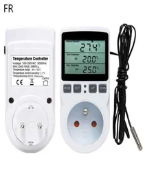Termostato digital controlador de temperatura tomada 16a com sensor temporizador 2107191010264