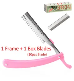 Tamax NA023 Składana brwi Razor wielofunkcyjny złuszczający narzędzie do skórnego dermaplanowania Razor Torsze precyzyjne pielęgnacja Body 5159313